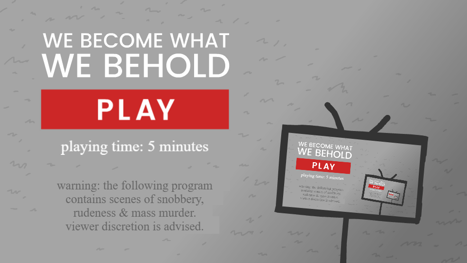 The title screen.
